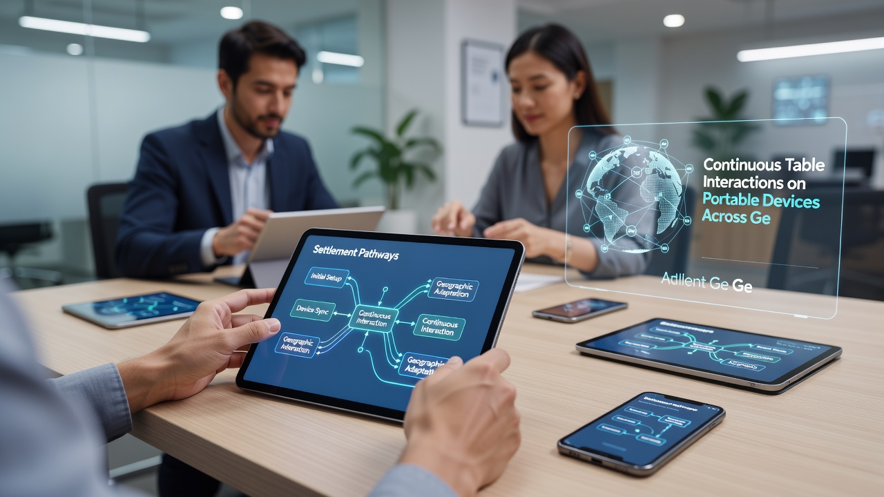 Mobile Tischspiele mit integrierten Abrechnungsfunktionen auf Tablets