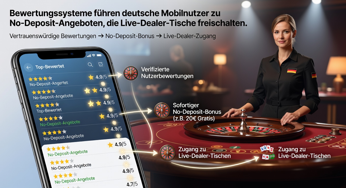 Verschiedene Zahlungswege wie E-Wallets ermöglichen deutschen Nutzern den Zugang zu Live-Dealer-Tischen über no-deposit Angebote