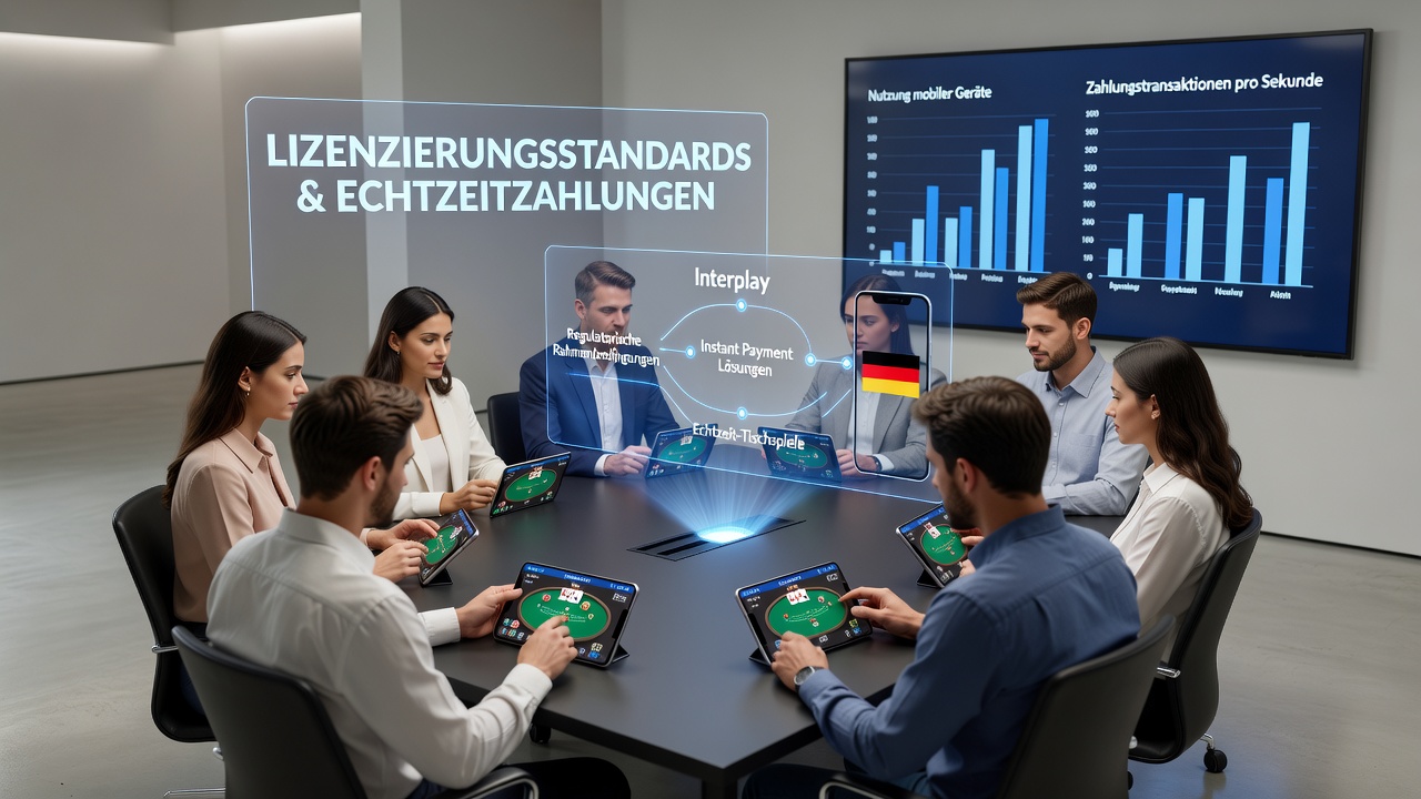 Lizenzierte Plattformen und Instant-Zahlungen für mobile Echtzeit-Tischspiele in Deutschland
